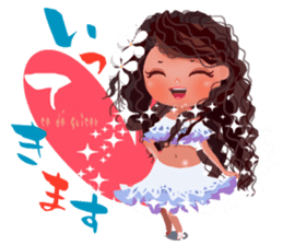 Chou chou [Hula and Tahitian dance] sticker #697633