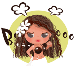 Chou chou [Hula and Tahitian dance] sticker #697668