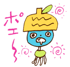 Satoshi's happy characters vol.06 sticker #697964