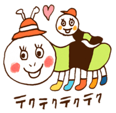 Satoshi's happy characters vol.06 sticker #697977