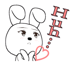 10th edition white rabbit expressive sticker #698112