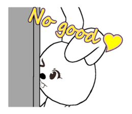 10th edition white rabbit expressive sticker #698116