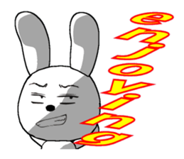10th edition white rabbit expressive sticker #698121