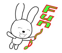 10th edition white rabbit expressive sticker #698122