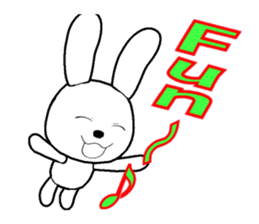 10th edition white rabbit expressive sticker #698122