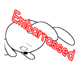 10th edition white rabbit expressive sticker #698123