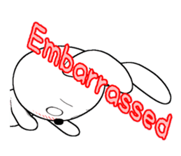 10th edition white rabbit expressive sticker #698123