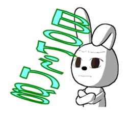 10th edition white rabbit expressive sticker #698128