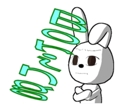 10th edition white rabbit expressive sticker #698128