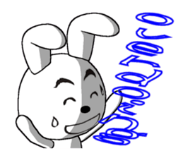 10th edition white rabbit expressive sticker #698131