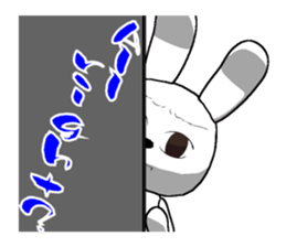 10th edition white rabbit expressive sticker #698133