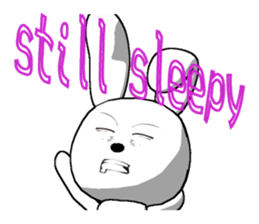 10th edition white rabbit expressive sticker #698136