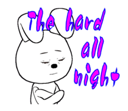 10th edition white rabbit expressive sticker #698138