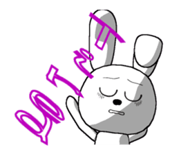 10th edition white rabbit expressive sticker #698141