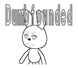 10th edition white rabbit expressive sticker #698144