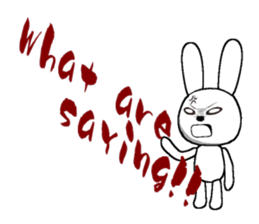 10th edition white rabbit expressive sticker #698149