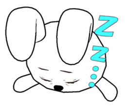 10th edition white rabbit expressive sticker #698150