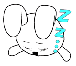 10th edition white rabbit expressive sticker #698150