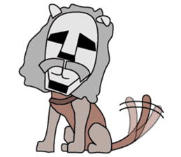 moai dog "Shibu san" sticker #698313