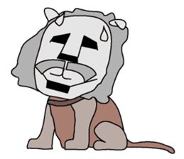 moai dog "Shibu san" sticker #698345