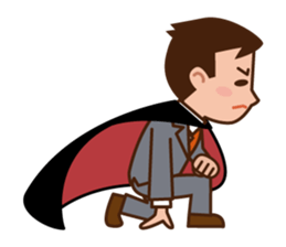 Yes! Businessman Anko. No text. sticker #698555