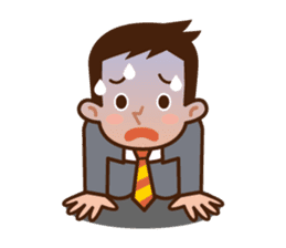 Yes! Businessman Anko. No text. sticker #698569