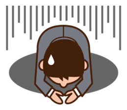 Yes! Businessman Anko. No text. sticker #698577