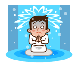 Yes! Businessman Anko. No text. sticker #698587