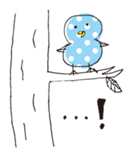 blue chick ~English ver.~ sticker #698739