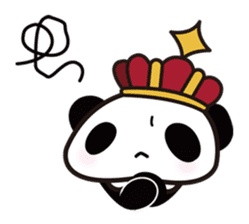 King PANDA sticker #698835