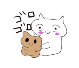 An unpopular cat Sticker sticker #699213