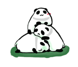 Osanpo MochiPanda (English Version) sticker #699451