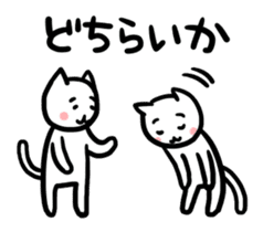 Cat in Tokushima [AWA-ben] sticker #699643