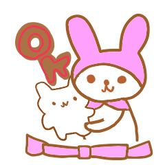 Rabbit Sticker