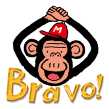 Stamp Monkey sticker #699962