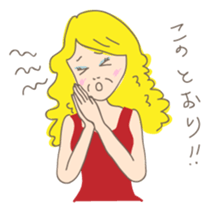 Tomiko mama Japanese version sticker #700221