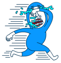 Blue Joe Biggi sticker #700358