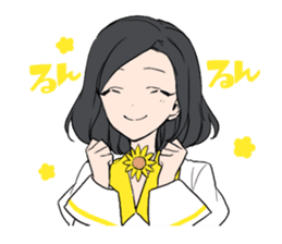 Flower Idol of Japan [hanarichu] sticker #700882