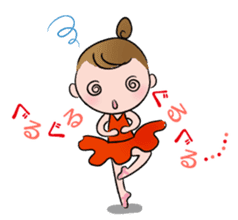 Japanese ver. Petit Ballerina sticker #701182