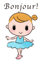 Japanese ver. Petit Ballerina sticker #701186