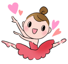 Japanese ver. Petit Ballerina sticker #701190