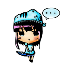 TyrannosaurusGirl doesn't take off hat sticker #702235