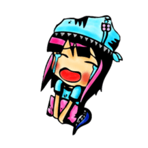 TyrannosaurusGirl doesn't take off hat sticker #702247