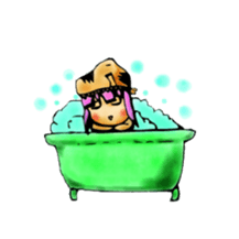 TyrannosaurusGirl doesn't take off hat sticker #702256