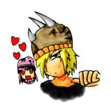 TyrannosaurusGirl doesn't take off hat sticker #702262