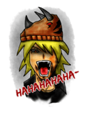 TyrannosaurusGirl doesn't take off hat sticker #702264