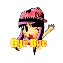 TyrannosaurusGirl doesn't take off hat sticker #702268