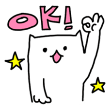 ashiyubicat sticker #702369