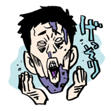 Zombiesan sticker #703084