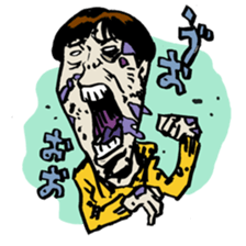 Zombiesan sticker #703085